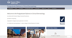 Desktop Screenshot of londondermatology.org
